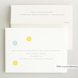 "Smiley Face" - Birth Announcements in Dandelion by Baumbirdy - FREE Recipient Addressing