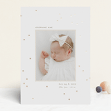 "twinkly stars" - Birth Announcements in North Star by Ellen Schlegelmilch - Front