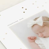 "twinkly stars" - Birth Announcements in North Star by Ellen Schlegelmilch - Detail