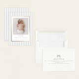 "Minimal stripes" - Birth Announcements in Cloud by Teju Reval - Assembled