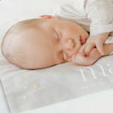 "Milky Way" - Birth Announcements in Cloud by Gwen Bedat - Detail