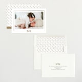 "Ribbon Wrap" - Birth Announcements in Cotton by Jessica Williams - Assembled