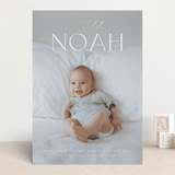 "Arlo" - Birth Announcements in Winter by Itsy Belle Studio - Front