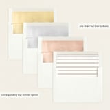 "Appeal" - Birth Announcements in Sand by Carolyn MacLaren - Envelope Liner Options