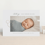 "Disney's Mickey Mouse Clip" - Birth Announcements in Marshmallow by Tamara Hilje - Front