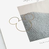 "Disney's Mickey Mouse Clip" - Birth Announcements in Marshmallow by Tamara Hilje - Detail