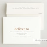 "News" - Birth Announcements in Swiss Coffee by Sara Hicks Malone - FREE Recipient Addressing