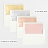 "Blissful Welcome" - Birth Announcements in Fawn by Olivia Raufman - Envelope Liner Options