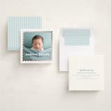 "Glimmering ric-rac" - Birth Announcements in Pearl by Creo Study - Assembled