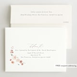 "Grace" - Birth Announcements in Rose by Nicoletta Savod - FREE Recipient Addressing