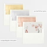 "Grace" - Birth Announcements in Rose by Nicoletta Savod - Envelope Liner Options