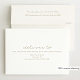 "Glittering Hello" - Birth Announcements in Honey by Carolyn MacLaren - FREE Recipient Addressing