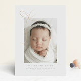"Little Bow" - Birth Announcements in Sugar by Yuliya Evseeva - Front