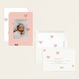 "Cute hearts" - Birth Announcements in Cupcake by Iveta Angelova - Assembled