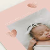 "Cute hearts" - Birth Announcements in Cupcake by Iveta Angelova - Detail