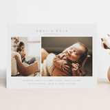 "Simply Sweet" - Birth Announcements in Clay by Carolyn Nicks - Front