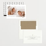 "Leaf Duet" - Birth Announcements in Mocha by Olivia Raufman - Assembled