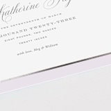 "Bon Bon" - Birth Announcements in Wisteria by Megan Davis - Close-Up