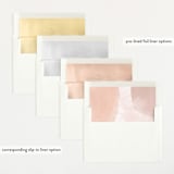 "nature new" - Birth Announcements in Clay by silverscreen studio - Envelope Liner Options