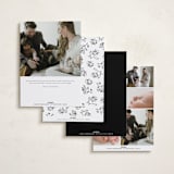 "The Flora" - Birth Announcements in Lily of the Valley by Pixel and Hank - Back of Card Options