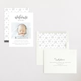 "Welcome Home Baby" - Birth Announcements in Shadow by Carolyn Kach - Assembled