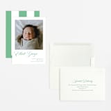 "Hollis" - Birth Announcements in Clover by Megan Davis - Assembled