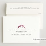 "Gibson" - Birth Announcements in Berry by Pati Cascino - FREE Recipient Addressing