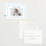 "Little Darling" - Birth Announcements in Baby Blue by Alston Foster - Assembled
