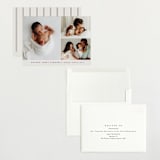 "Sweet Three" - Birth Announcements in Cloud by Brianne Larsen - Assembled