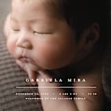 "Primary" - Birth Announcements in Vanilla by Pixel and Hank - Detail