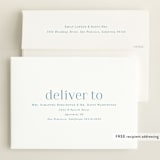 "Meet Charley" - Birth Announcements in Sky Blue by Hooray Creative - FREE Recipient Addressing