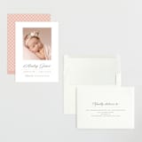 "Elegance" - Birth Announcements in Peony by Pixel and Hank - Assembled