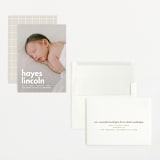 "Hayes" - Birth Announcements in Cloud by Ellen Schlegelmilch - Assembled