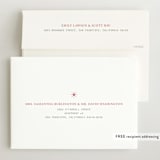 "love in a grid" - Birth Announcements in Snow by Bramble Studio - FREE Recipient Addressing