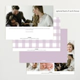 "sweet nostalgia" - Birth Announcements in Cloud by Brittany Braithwaite - Back of Card Options