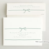 "Gift" - Birth Announcements in Mint by Erin L. Wilson - FREE Recipient Addressing