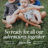 "Together" - Birth Announcements in Cloud by Erin L. Wilson - Detail
