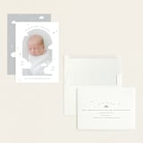 "Floating clouds" - Birth Announcements in Raincloud by letterfix - Assembled
