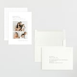"Minimal Triad" - Birth Announcements in Onyx by Meggy Masters - Assembled