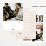 "PALS" - Birth Announcements in Ink by Carolyn MacLaren - Back of Card Options