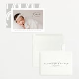 "Corner Hello" - Birth Announcements in Midnight by Jackie Crawford - Assembled