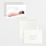 "Delightful Welcome" - Birth Announcements in Gravel by Olivia Raufman - Assembled