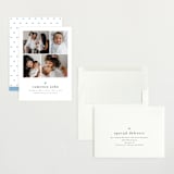 "LOVEABLE" - Birth Announcements in Bluebird by Melanie Kosuge - Assembled