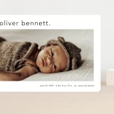 "Simple name" - Birth Announcements in Cotton by Stacey Meacham - Front