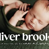 "The simplest" - Birth Announcements in Salt by Lea Delaveris - Detail