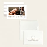 "Little Snaps" - Birth Announcements in Linen by Robert and Stella - Assembled