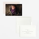 "Just Lovely" - Birth Announcements in Shell by Lea Delaveris - Assembled