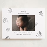 "The Flora" - Birth Announcements in Lily of the Valley by Pixel and Hank - Front