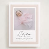 "Serene" - Birth Announcements in Blush by Jessica Williams - Front