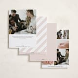 "Serene" - Birth Announcements in Blush by Jessica Williams - Back of Card Options
